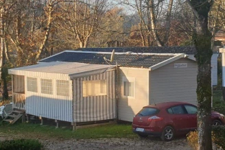 Camping Les Lacs de Courtès 3*, Camping 3* à Estang (Gers) - Location Mobil Home pour 6 personnes - Photo N°1