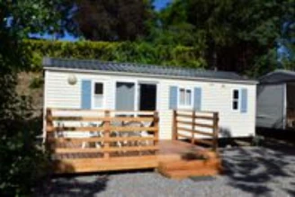 Camping Les Rives D'Auzon 3*, Camping 3* à Lavilledieu (Ardèche) - Location Mobil Home pour 6 personnes - Photo N°1