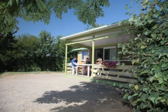 Camping Les Rulières 3*, Camping 3* à Saint Valérien (Vendée) - Location Chalet pour 6 personnes