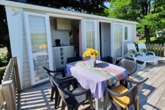Camping Les Tournesols 3*, Camping 3* à Le Grez (Sarthe) - Location Mobil Home pour 4 personnes - Photo N°23