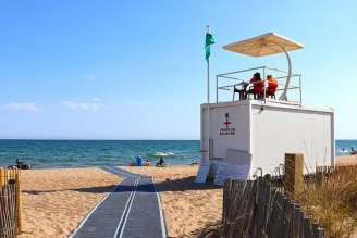 Camping Méditerranée Plage 4*, Camping 4* à Vias (Hérault) - Location Mobil Home pour 4 personnes - Photo N°18