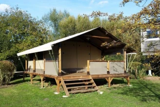 Camping Risle Seine Les Etangs 3*, Camping 3* à Toutainville (Eure) - Location Tente équipée pour 5 personnes - Photo N°1