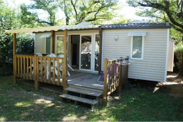 Camping Le Riviera 4*, Camping 4* à Sampzon (Ardèche) - Location Tente équipée pour 5 personnes - Photo N°17