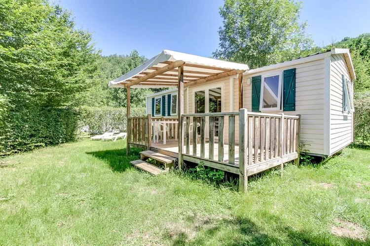 Camping Flower camping L'Arize 4*, Camping 4* à La Bastide de Sérou (Ariège) - Location Mobil Home pour 8 personnes - Photo N°1