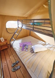 Camping Europ 4*, Camping 4* à Ascarat (Pyrénées Atlantiques) - Location Tente équipée pour 5 personnes - Photo N°3