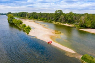 Camping de Montlouis-sur-Loire 3*, Camping 3* à Montlouis sur Loire (Indre et Loire) - Location Mobil Home pour 6 personnes - Photo N°3