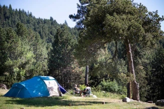 Camping Huttopia Font-Romeu 3*, Camping 3* à Font Romeu Odeillo Via (Pyrénées Orientales) - Location Tente équipée pour 5 personnes - Photo N°14