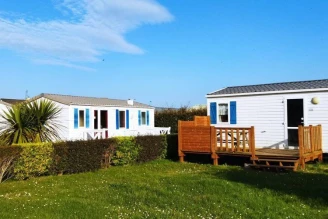 Camping La Pointe de Roscoff 3*, Camping 3* à Roscoff (Finistère) - Location Mobil Home pour 4 personnes - Photo N°21