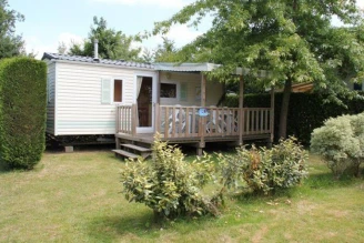 Camping Le Gréarn 3*, Camping 3* à Ambon (Morbihan) - Location Mobil Home pour 4 personnes - Photo N°1