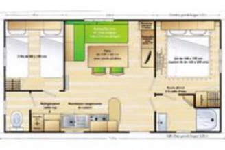 Camping Le Maine 4*, Camping 4* à Grand Village Plage (Charente Maritime) - Location Mobil Home pour 4 personnes - Photo N°20