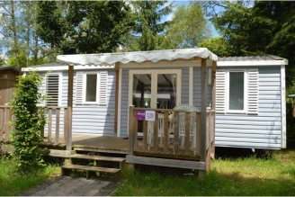 Camping Le Moulin 4*, Camping 4* à Patornay (Jura) - Location Mobil Home pour 7 personnes - Photo N°1