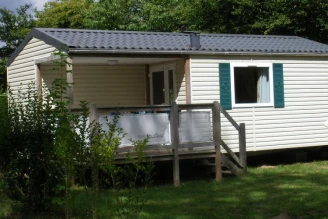 Camping Le Port Mulon 3*, Camping 3* à Nort sur Erdre (Loire Atlantique) - Location Mobil Home pour 4 personnes - Photo N°1