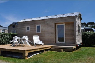 Camping Les 7 Îles 3*, Camping 3* à Trélévern (Cotes d'Armor) - Location Mobil Home pour 4 personnes - Photo N°1