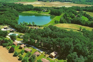 Camping Les Chalets de Dordogne 3*, Camping 3* à Razac d'Eymet (Dordogne) - Location Chalet pour 4 personnes - Photo N°4