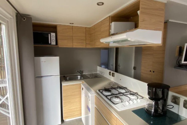 Camping La Cailletière 3*, Camping 3* à Dolus d'Oléron (Charente Maritime) - Location Mobil Home pour 6 personnes - Photo N°23