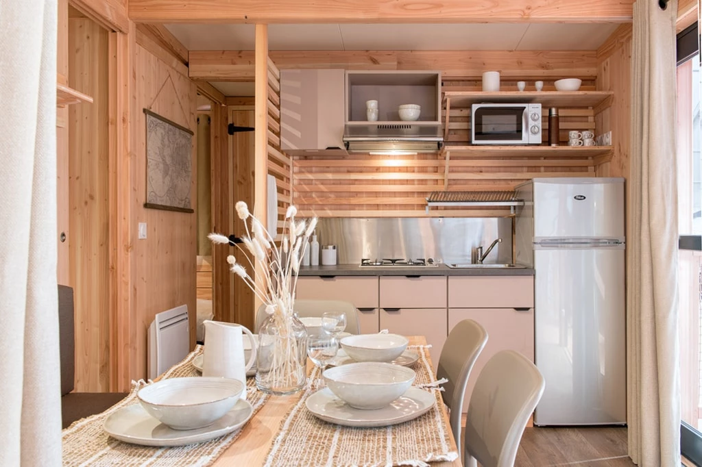 Camping des Gaves 4*, Camping 4* à Laruns (Pyrénées Atlantiques) - Location Tente équipée pour 5 personnes - Photo N°4