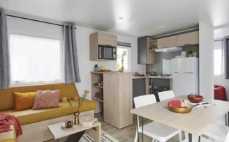 Camping Des Familles 4* , Camping à Grayan et l'Hôpital (Gironde) - Location Mobil Home pour 4 personnes - Photo N°5