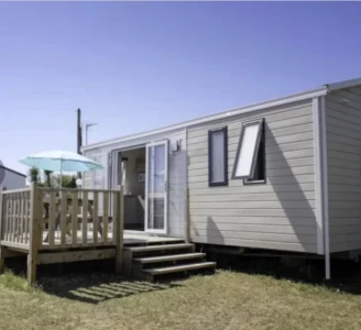 Camping de la plage 3*, Camping 3* à Guidel (Morbihan) - Location Mobil Home pour 4 personnes - Photo N°4