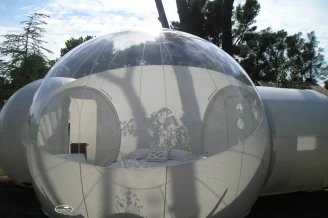 Camping La Rivière Dorée 3*, Camping 3* à Bagneaux sur Loing (Seine et Marne) - Location Yourte pour 2 personnes - Photo N°3