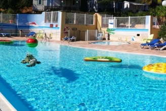 Camping Les Lauriers Roses 4*, Camping 4* à Saint Aygulf (Var) - Location Mobil Home pour 4 personnes - Photo N°2