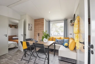 Camping Navarrosse-Plage 4* - Ze collection, Camping 4* à Biscarrosse Lac (Landes) - Location Mobil Home pour 6 personnes - Photo N°3