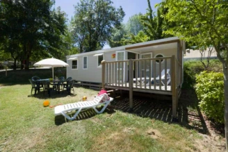 Camping du Lac 4*, Camping 4* à Foix (Ariège) - Location Mobil Home pour 6 personnes - Photo N°1