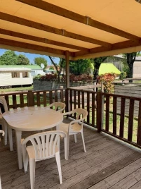 Camping du Petit Pont 3* , Camping 3* à Arvert (Charente Maritime) - Location Mobil Home pour 6 personnes - Photo N°3