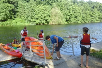 Camping Le Parc de Vaux 3*, Camping 3* à Ambrières les Vallées (Mayenne) - Location Chalet pour 4 personnes - Photo N°16
