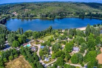 Camping du Lac De Grolejac 3*, Camping 3* à Groléjac (Dordogne) - Location Mobil Home pour 6 personnes - Photo N°4