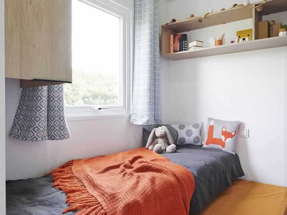 Camping Des Familles 4* , Camping 4* à Grayan et l'Hôpital (Gironde) - Location Mobil Home pour 6 personnes - Photo N°3
