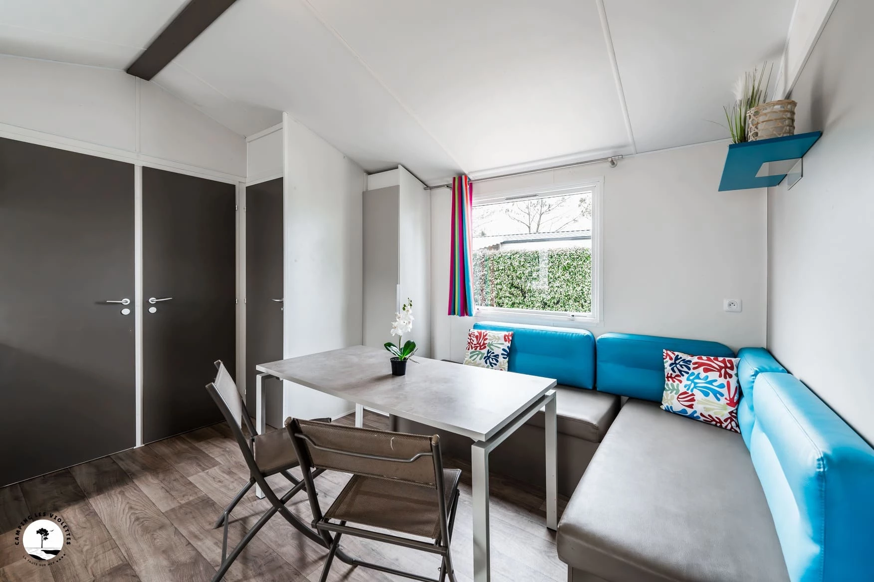 Camping Les Violettes 4*, Camping 4* à La Faute sur Mer (Vendée) - Location Mobil Home pour 6 personnes - Photo N°4
