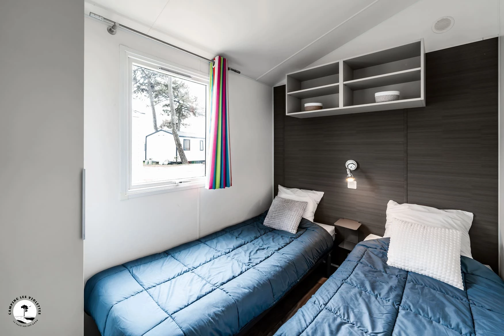 Camping Les Violettes 4*, Camping 4* à La Faute sur Mer (Vendée) - Location Mobil Home pour 6 personnes - Photo N°6