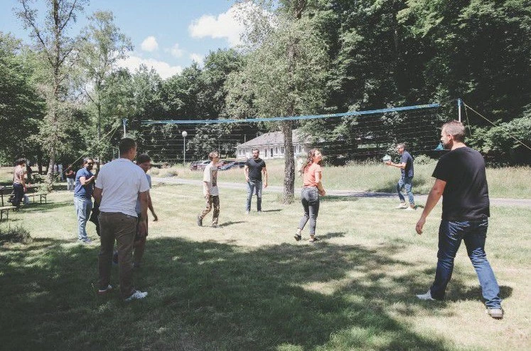 Domaine d'Haulmé 3*, Camping à Haulmé (Ardennes) - Location Roulotte pour 2 personnes - Photo N°15