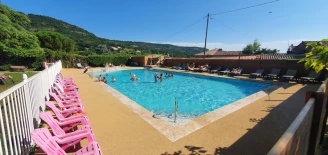 Camping Les Lavandes 3*, Camping 3* à Darbres (Ardèche) - Location Chalet pour 5 personnes - Photo N°2