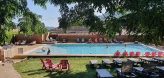 Camping Les Lavandes 3*, Camping 3* à Darbres (Ardèche) - Location Chalet pour 5 personnes - Photo N°3