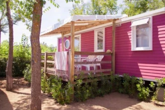 Camping Sènia Tucan 4*, Camping 4* à Lloret de Mar (Gérone) - Location Mobil Home pour 6 personnes - Photo N°1