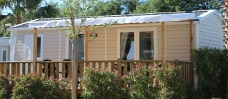Camping de Santenay 3* , Camping 3* à Santenay (Côte d'Or) - Location Mobil Home pour 6 personnes - Photo N°1