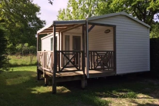 , Camping 4* à Vendays Montalivet (Gironde) - Location Mobil Home pour 4 personnes - Photo N°1