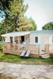 Camping Les Lacs d'Armagnac 4*, Camping 4* à Bretagne d'Armagnac (Gers) - Location Mobil Home pour 10 personnes - Photo N°4