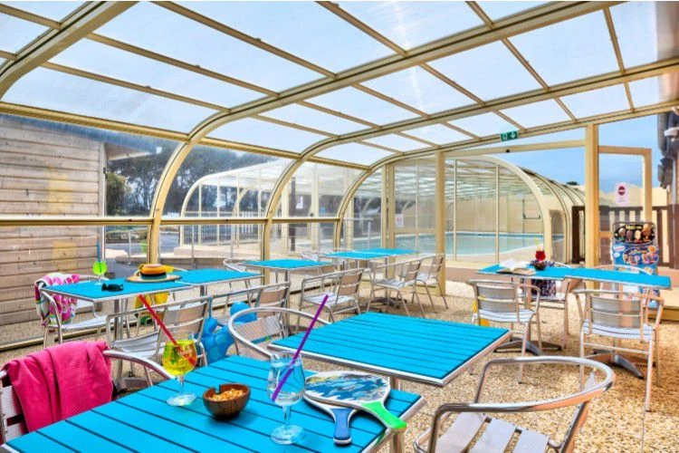 , Camping 4* à Sainte Marie du Mont (Manche) - Location Chalet pour 2 personnes - Photo N°21
