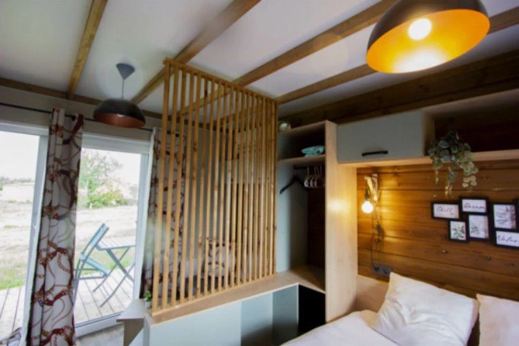 , Camping 4* à Sainte Marie du Mont (Manche) - Location Chalet pour 2 personnes - Photo N°23