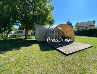 CAMPING DE L'ARQUEBUSE 3*, Camping 3* à Athée (Côte d'Or) - Location Tente équipée pour 4 personnes - Photo N°2