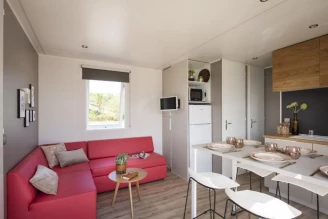Camping Le Sainte Marie 4*, Camping 4* à Sainte Marie (Pyrénées Orientales) - Location Mobil Home pour 7 personnes - Photo N°3