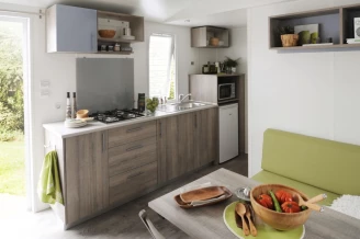 Camping Les Samaras 4*, Camping 4* à Saint Jean de Monts (Vendée) - Location Mobil Home pour 4 personnes - Photo N°3