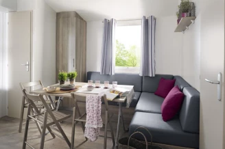 Camping Les Samaras 4*, Camping 4* à Saint Jean de Monts (Vendée) - Location Mobil Home pour 6 personnes - Photo N°3