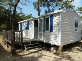 Camping Les Samaras 4*, Camping 4* à Saint Jean de Monts (Vendée) - Location Mobil Home pour 6 personnes - Photo N°1