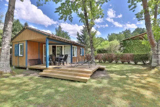 Camping L'étang d'Ardy 3*, Camping 3* à Saint Paul lès Dax (Landes) - Location Chalet pour 6 personnes - Photo N°3