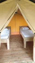 Camping L'étang d'Ardy 3*, Camping 3* à Saint Paul lès Dax (Landes) - Location Tente équipée pour 2 personnes - Photo N°3