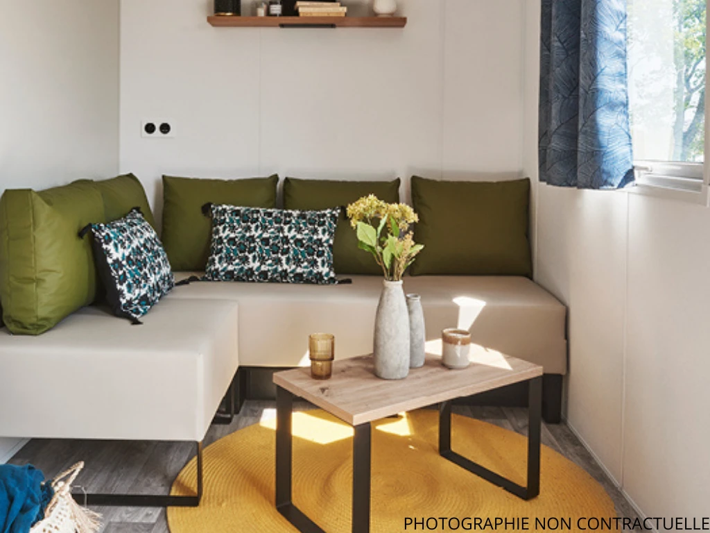 Camping Les Gros Joncs 5*, Camping 5* à Saint Georges d'Oléron (Charente Maritime) - Location Mobil Home pour 4 personnes - Photo N°4
