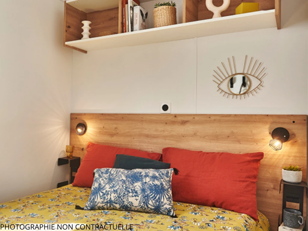 Camping Les Gros Joncs 5*, Camping 5* à Saint Georges d'Oléron (Charente Maritime) - Location Mobil Home pour 4 personnes - Photo N°5